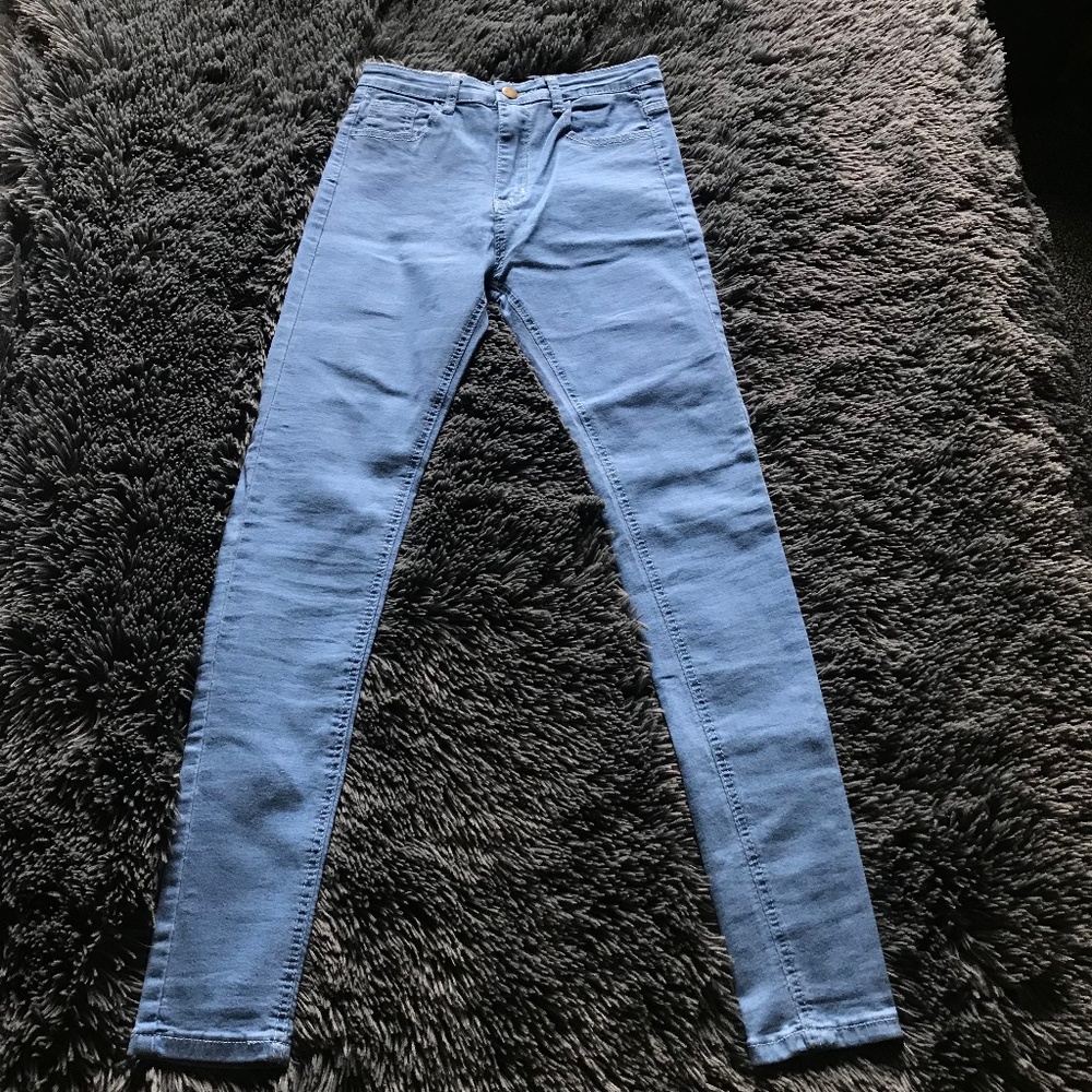 American Appareal High Waisted Denim Jeans sz M